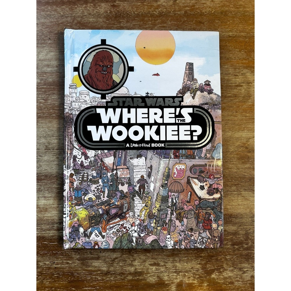 Where's The Wookies star wars Book search and find look and find new